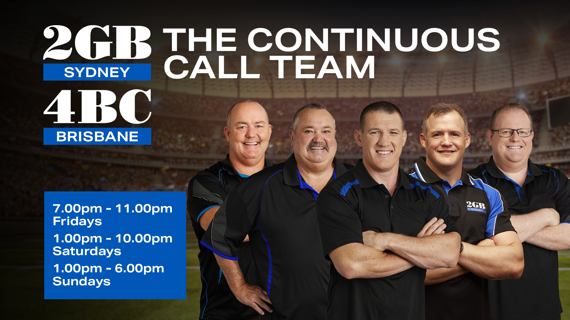 The Continuous Call Team returns for blockbuster 2025 NRL season