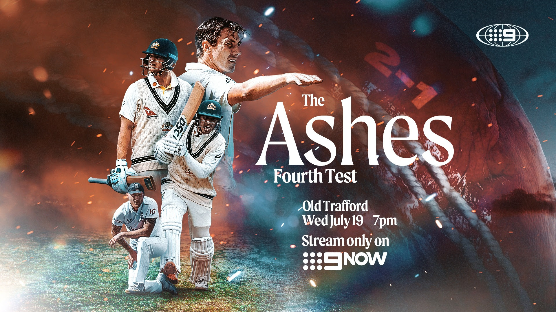 The Ashes Fourth Test on Nine Nine for Brands