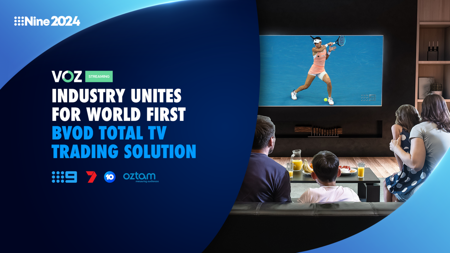 Industry unites for world leading unified BVOD trading platform Nine