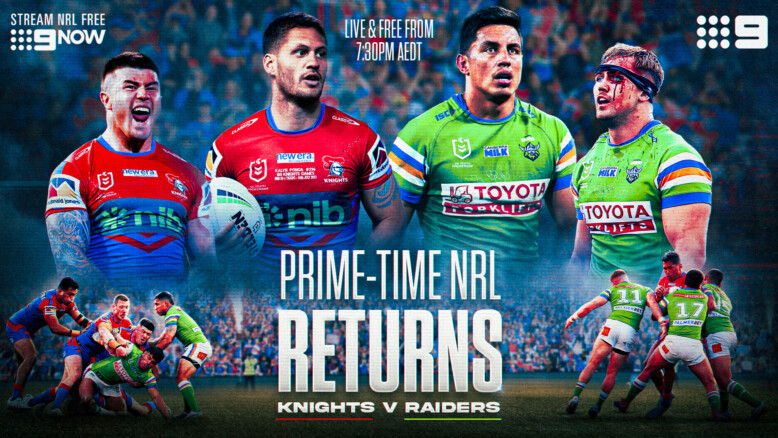 NRL Round 1 continues with three huge games live and free on Channel 9 and 9Now