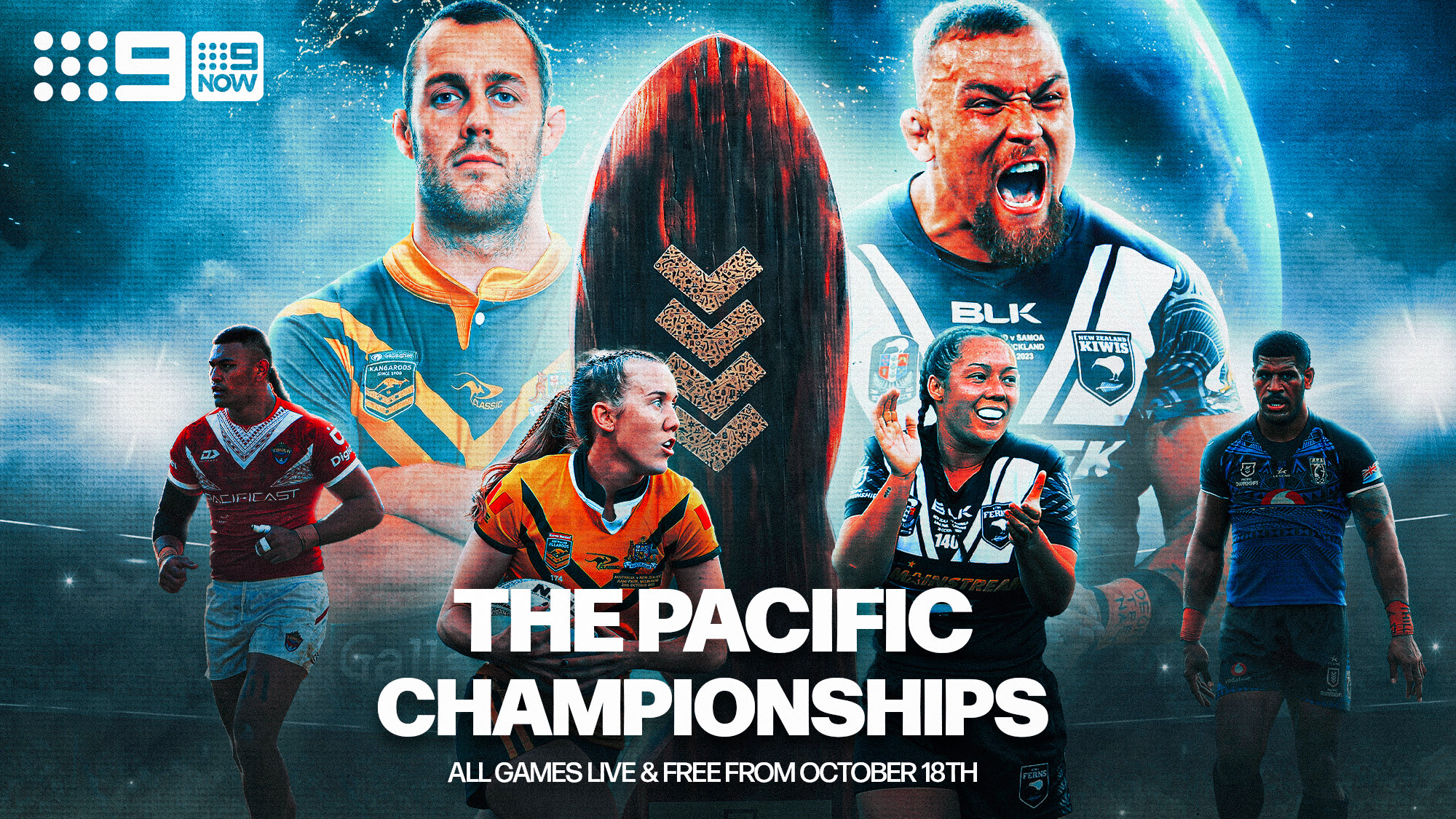 Pacific Championships rugby league live and free on the Nine