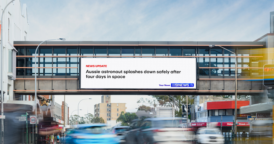 9News content to run across oOh!media's network of digital billboards reaching millions of Australians