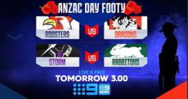 Two Up for free on Nine with NRL Anzac Day double