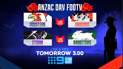 Two Up for free on Nine with NRL Anzac Day double